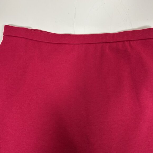 Vtg JAMES KENROB by Dalton Pink Knot Skirt Suit Open Jacket Lined Sz 14 Skirt 12 - Picture 10 of 14